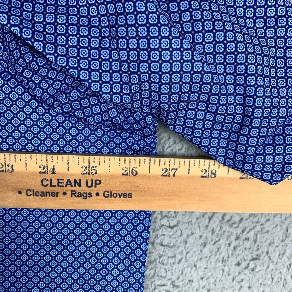 Peter Millar Summer Comfort Yellowstone Polo Men's XL Blue Golf Shirt Brooks - Picture 9 of 12